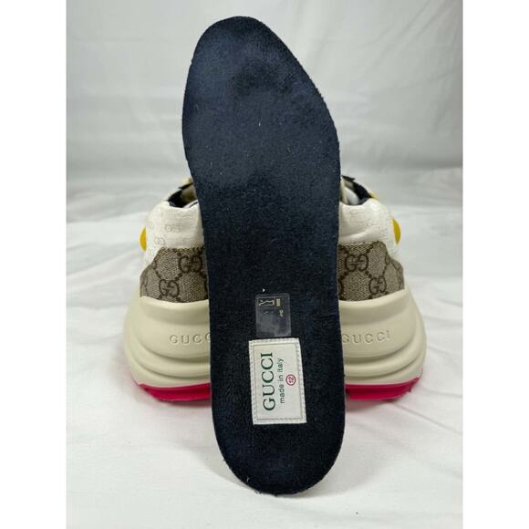 Men\'s Size 12.5 Gucci Rython Patch Work GG Web SPB-JB 366630 main image 9